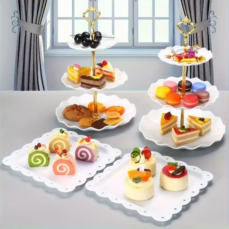 Food Snacks For Baby Shower - 1/3/4/5 шт. набор декоративных подносов для