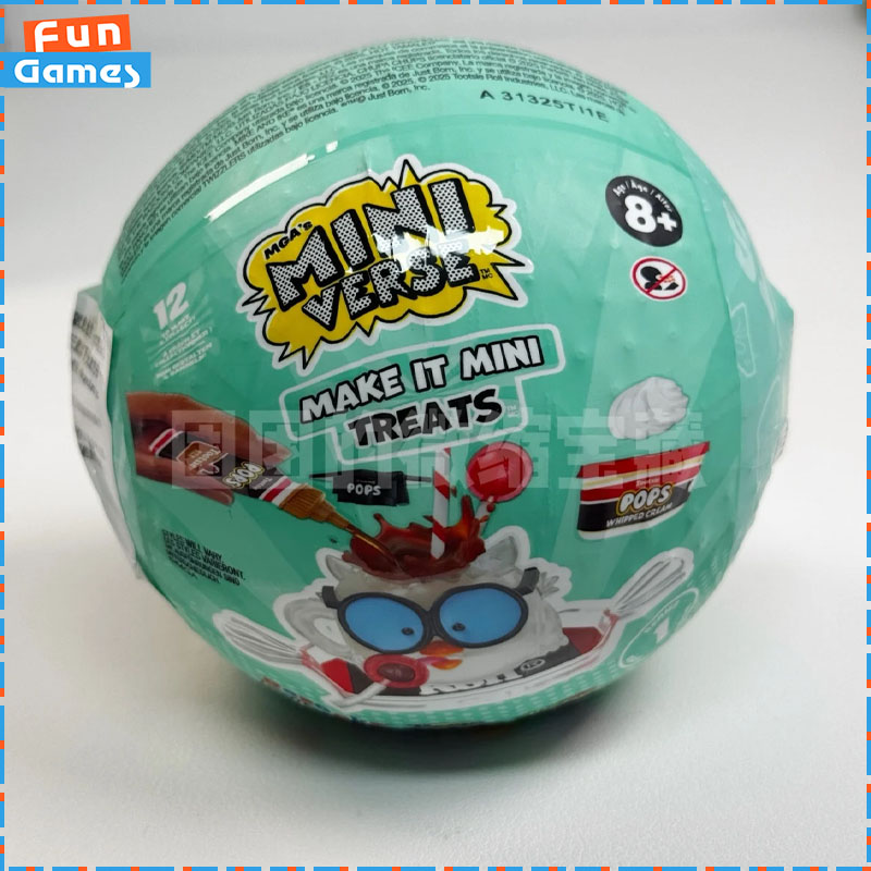 Food Snacks Box - MGA Miniverse Мини-Слипый Шарик Игрушки Хэллоуин