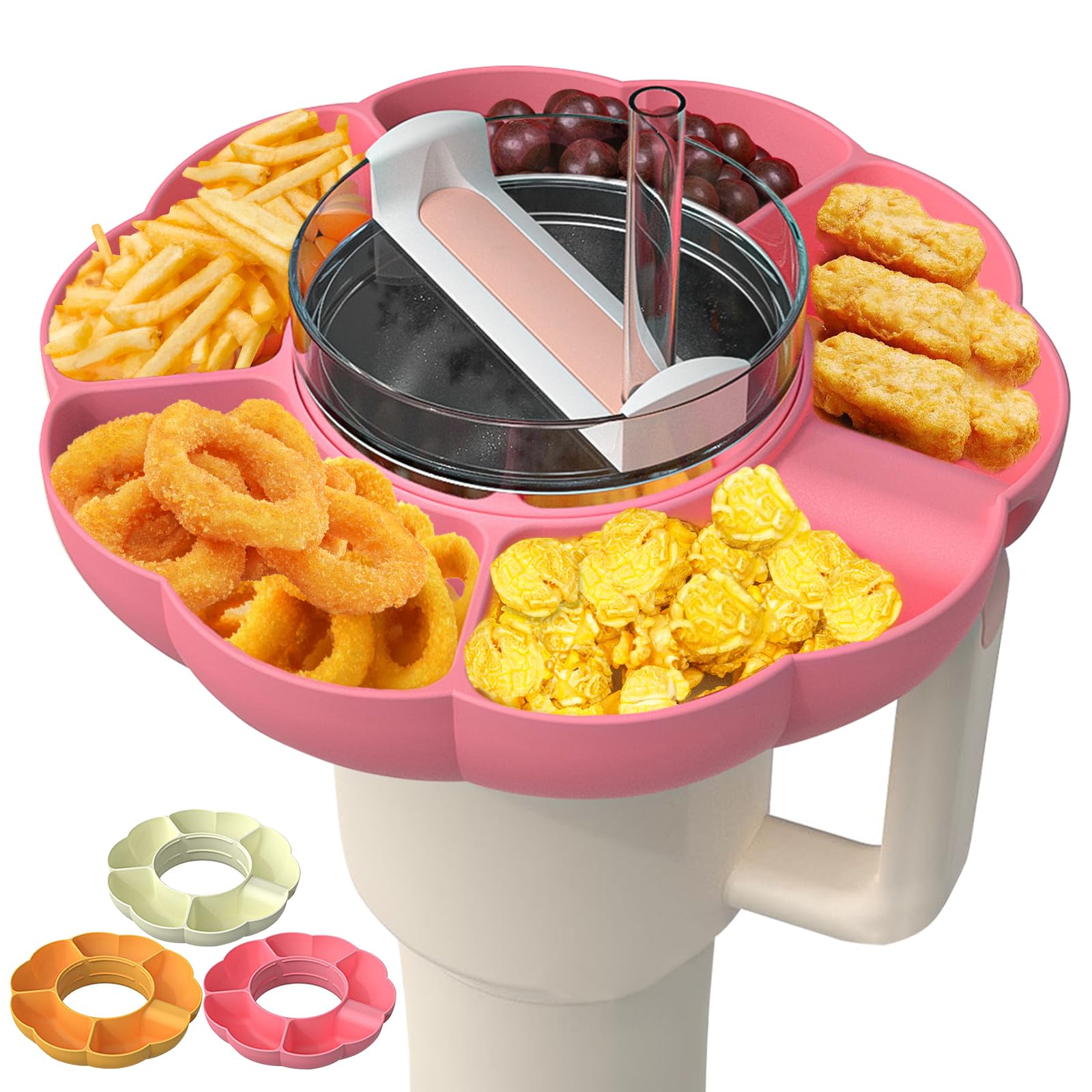 Food Platter Snacks - Многоразовые силиконовые подставки для закусок для