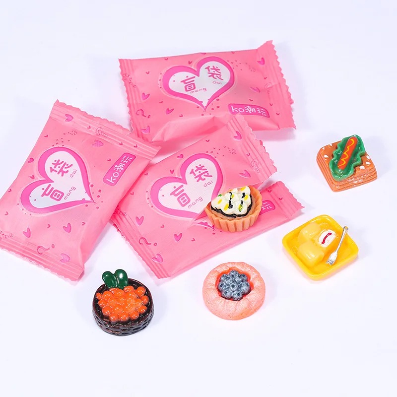 Food Snacks Drinks - Набор миниатюрных игрушек: еда, напитки, винные