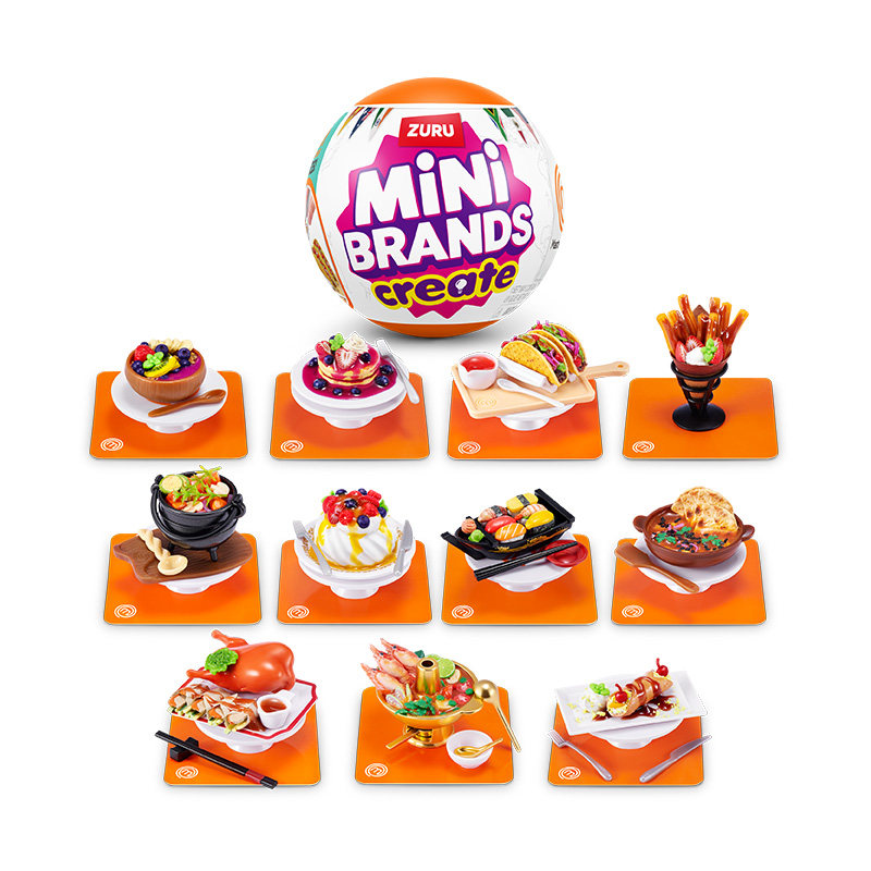 Zuru Mini Brands Create Disney – обзор и цена Food Snacks Box