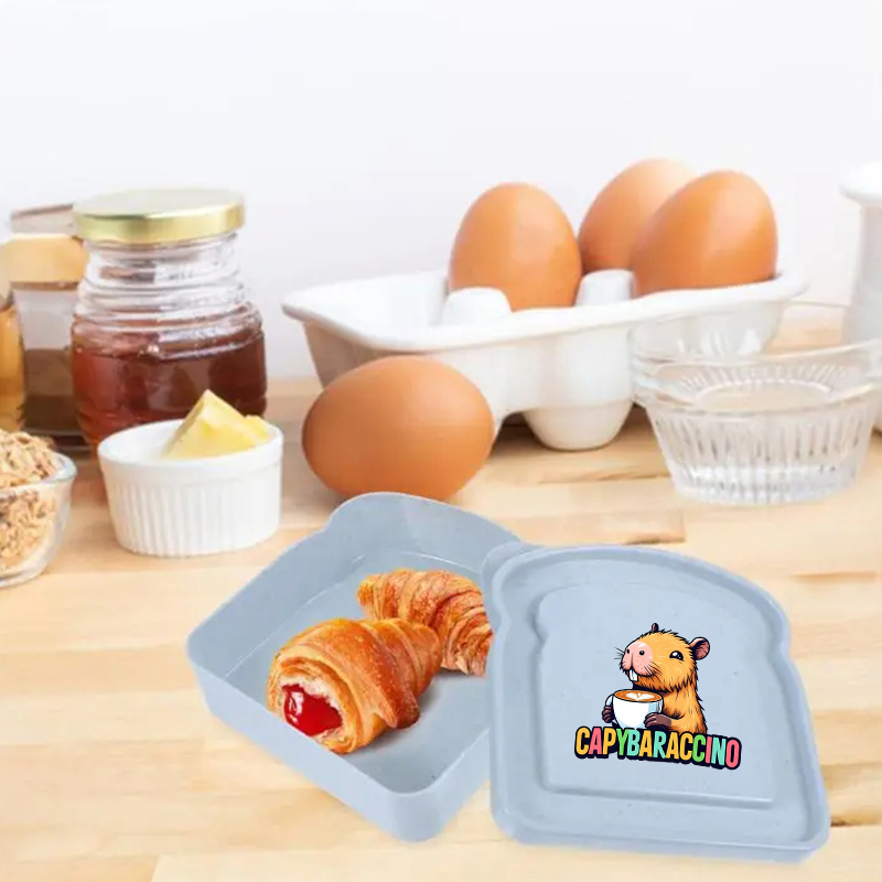 Капибара, сэндвич, футляр для  – обзор и цена Food Snacks Box