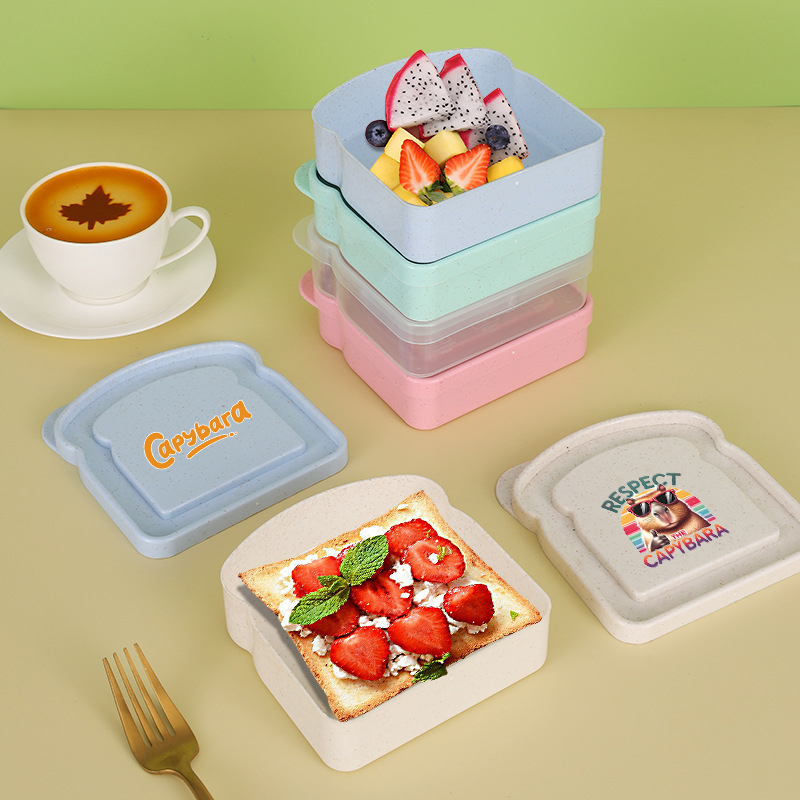Капибара, сэндвич, футляр для  – обзор и цена Food Snacks Box