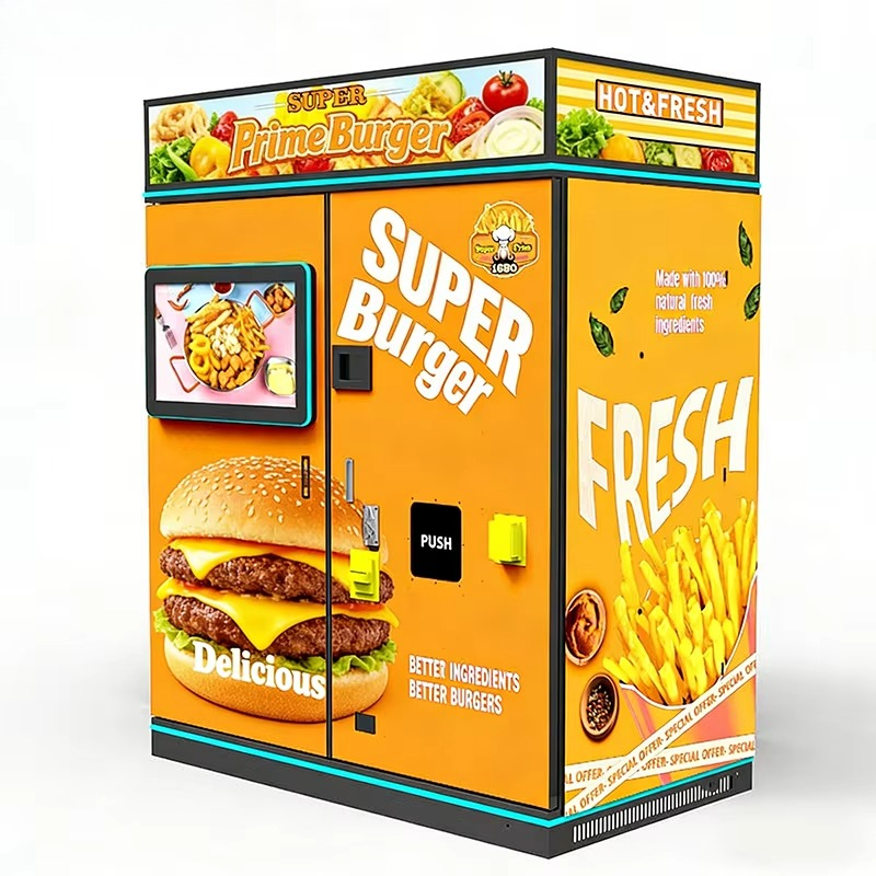Автомат для быстрого питания с – обзор и цена Fast Food With Snacks