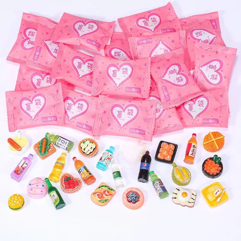 Набор миниатюрных игрушек в сл – обзор и цена Food Snacks Drinks