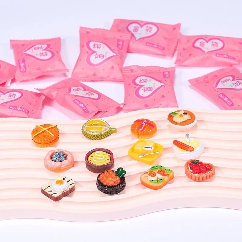 Набор миниатюрных игрушек: еда – обзор и цена Food Snacks Drinks
